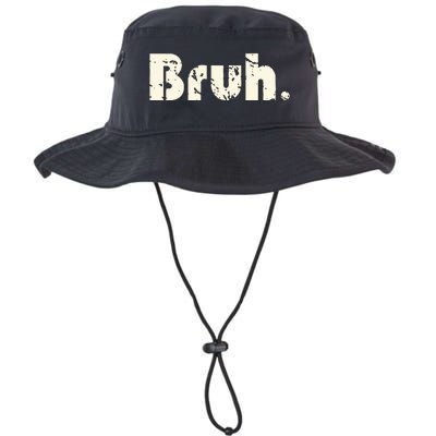 Funny Saying Brother Greeting Bruh Meme Legacy Cool Fit Booney Bucket Hat