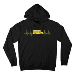 Funny School Bus Art For School Bus Driver Driving Hoodie