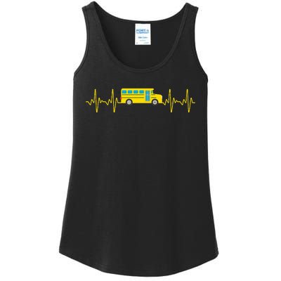 Funny School Bus Art For School Bus Driver Driving Ladies Essential Tank