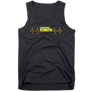 Funny School Bus Art For School Bus Driver Driving Tank Top