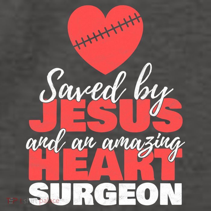 Funny Saved By Jesus Heart Surgeon Surgery Survivor Vector Backpack