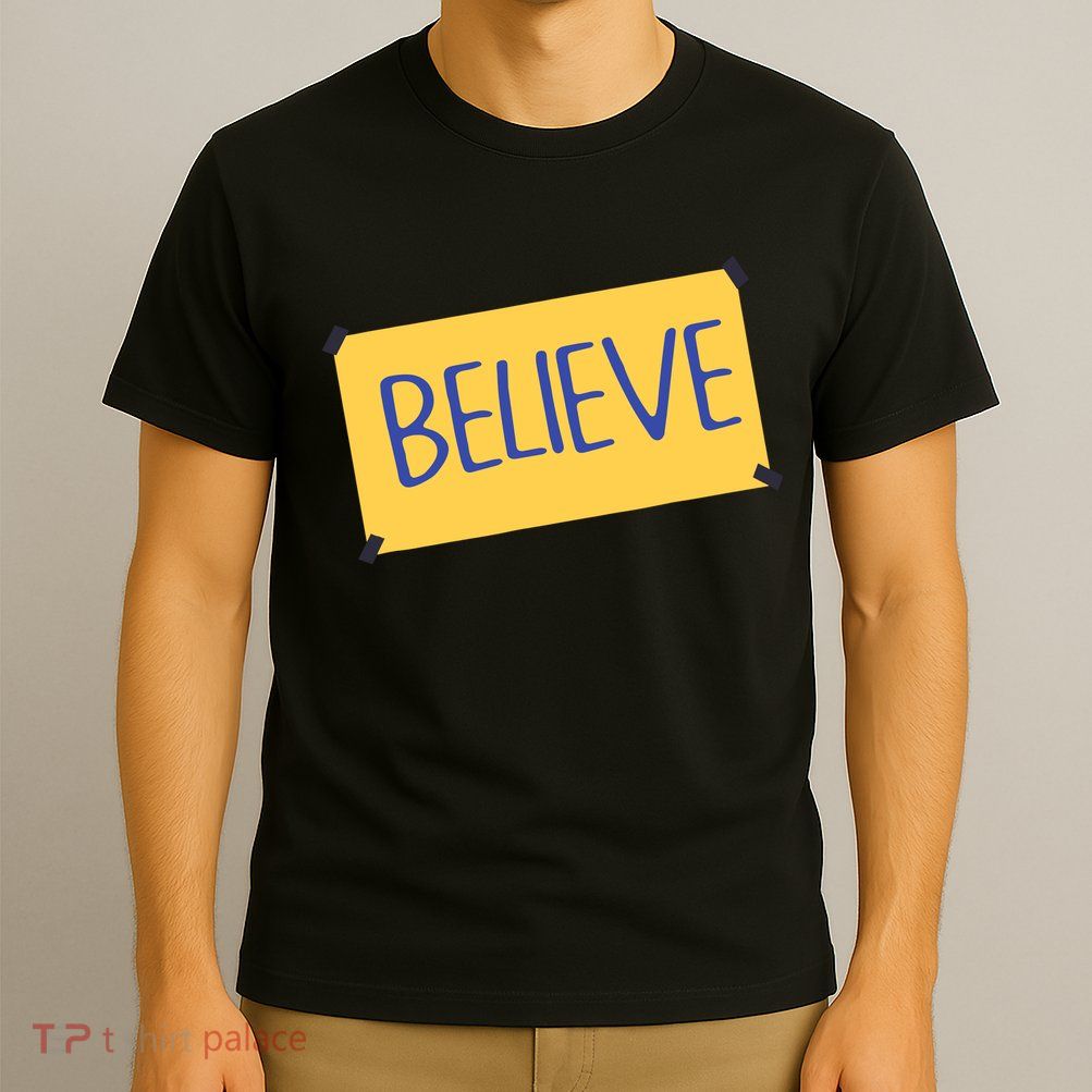 Funny Soccer Believe Faith Coach Richmond Lasso Believe T-Shirt