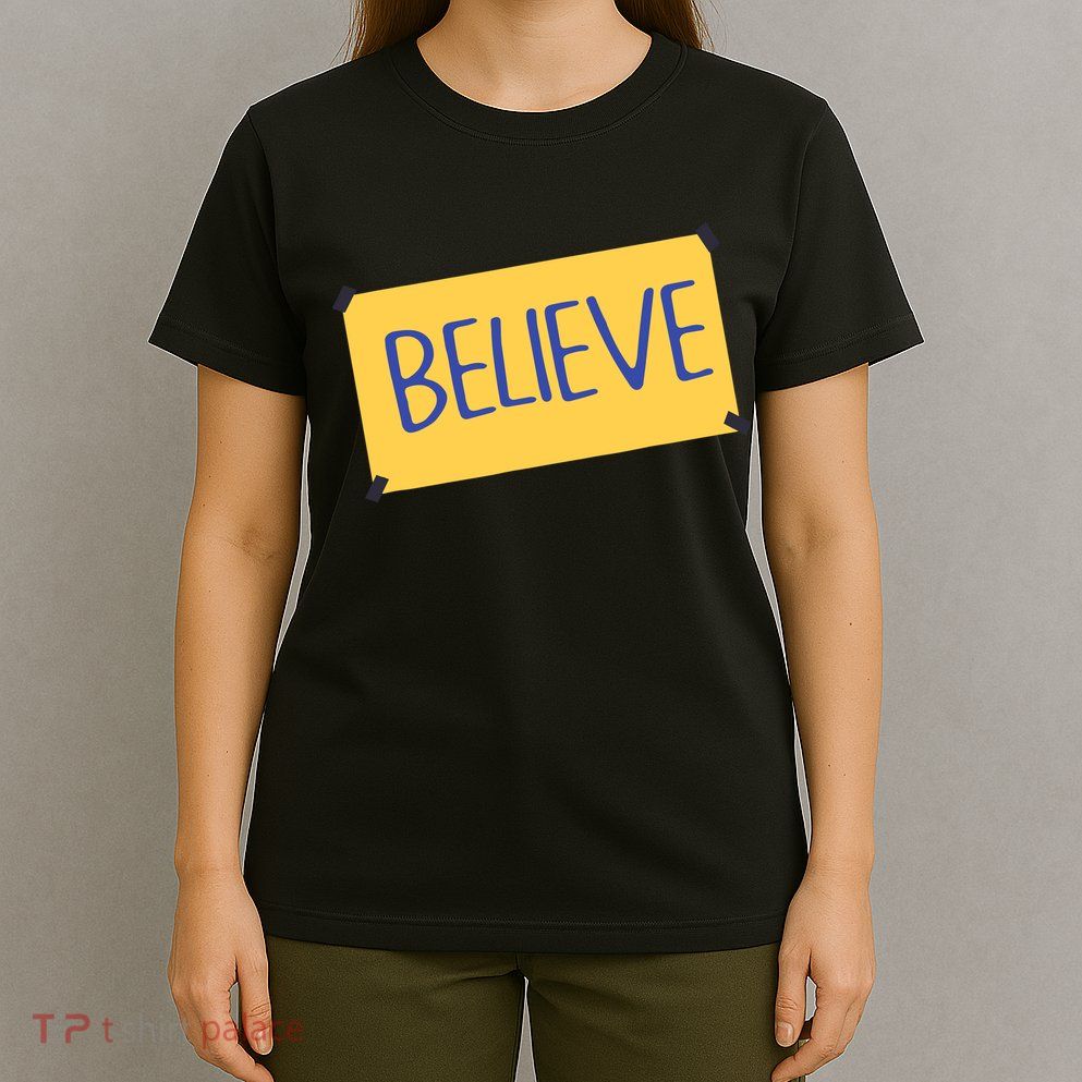 Funny Soccer Believe Faith Coach Richmond Lasso Believe T-Shirt