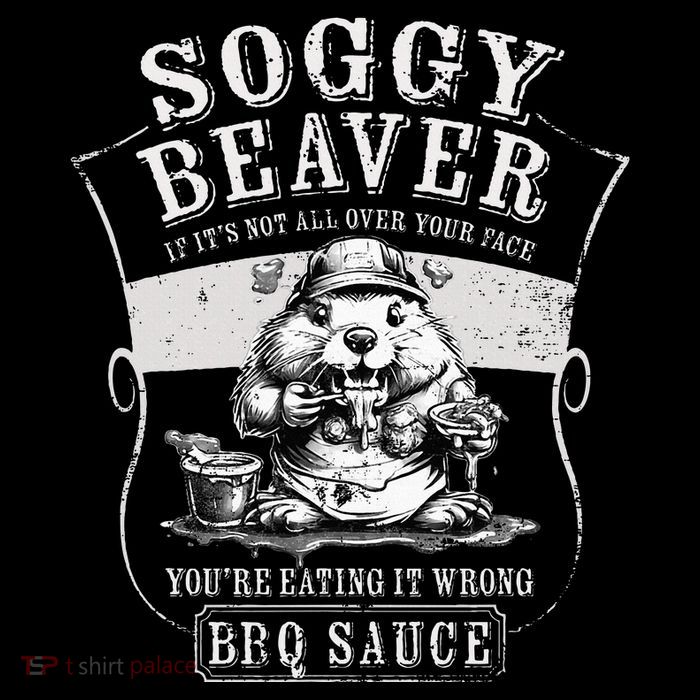 Funny Soggy Beaver Bbq If ItS Not All Over Your Face Stripe Pom Pom Beanie