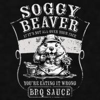 Funny Soggy Beaver Bbq If ItS Not All Over Your Face Ladies PosiCharge Tri-Blend Wicking Tank
