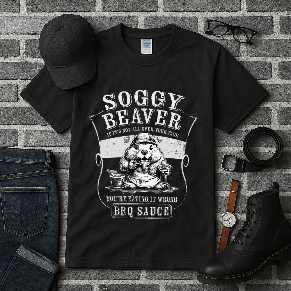 Funny Soggy Beaver Bbq If ItS Not All Over Your Face Tall T-Shirt