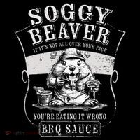 Funny Soggy Beaver Bbq If ItS Not All Over Your Face Sustainable Beanie