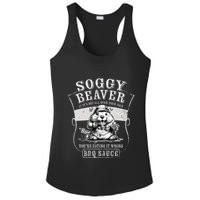Funny Soggy Beaver Bbq If ItS Not All Over Your Face Ladies PosiCharge Competitor Racerback Tank