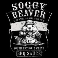 Funny Soggy Beaver Bbq If ItS Not All Over Your Face Baby Bodysuit