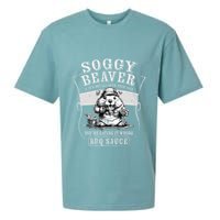 Funny Soggy Beaver Bbq If ItS Not All Over Your Face Sueded Cloud Jersey T-Shirt