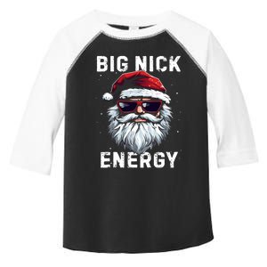 Funny Santa Big Nick Energy Santa Face Merry Christmas Toddler Fine Jersey T-Shirt