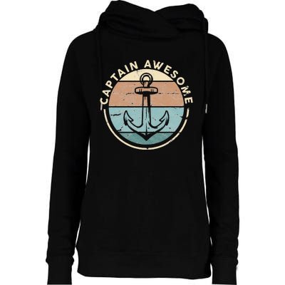 Funny Sailing Boating Sailor Boat Captain Awesome Womens Funnel Neck Pullover Hood