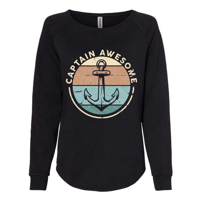 Funny Sailing Boating Sailor Boat Captain Awesome Womens California Wash Sweatshirt