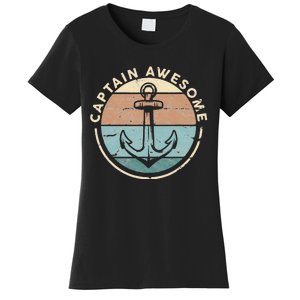 Funny Sailing Boating Sailor Boat Captain Awesome Women's T-Shirt