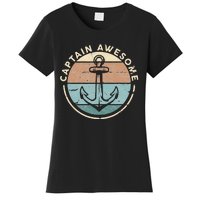 Funny Sailing Boating Sailor Boat Captain Awesome Women's T-Shirt