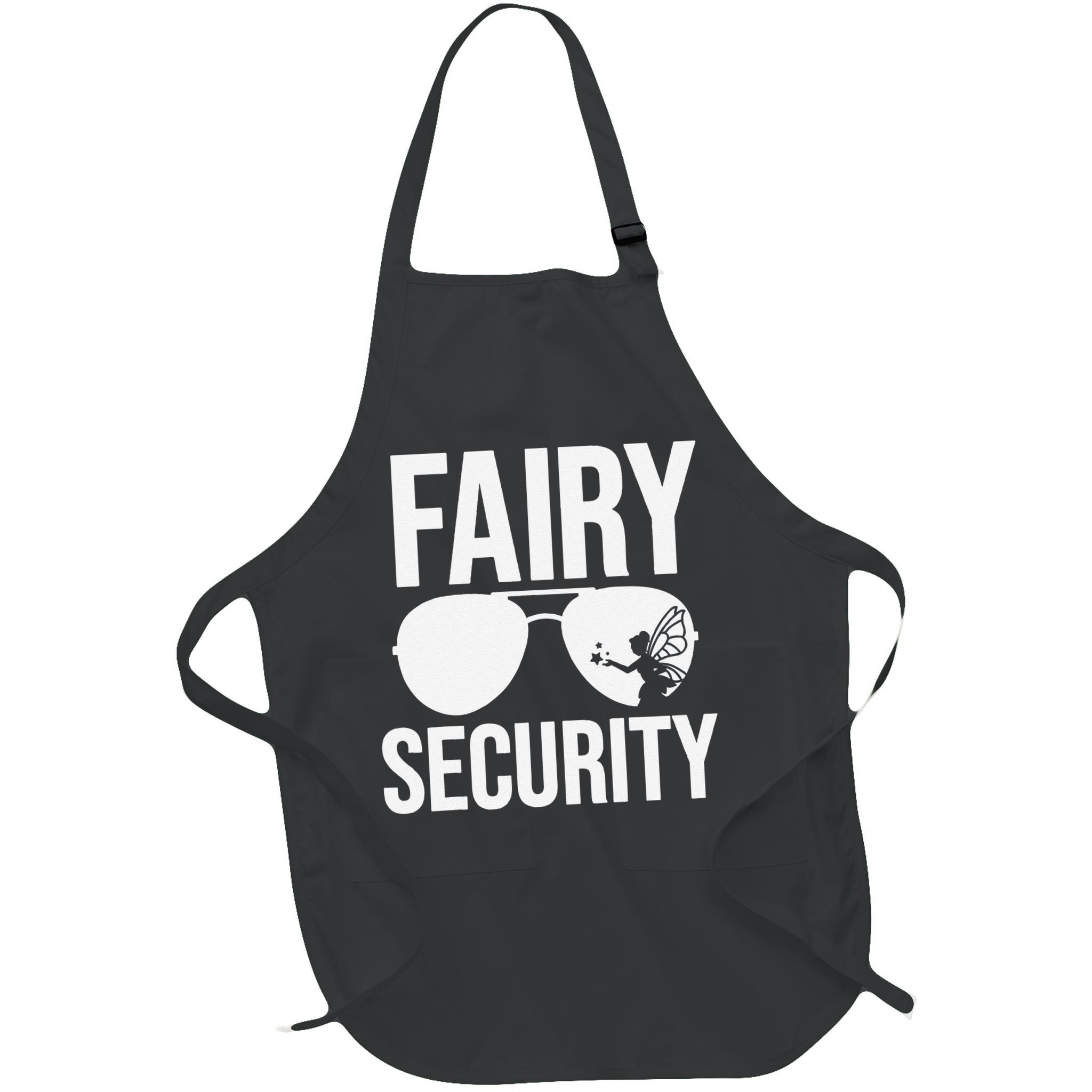 Fairy Security Birthday Family Halloween Dad Mom Apron