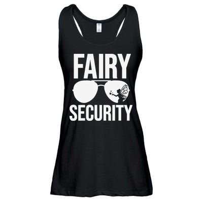 Fairy Security Birthday Family Halloween Dad Mom Ladies Essential Flowy Tank