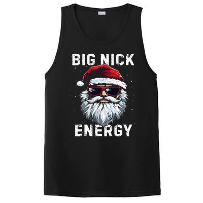 Funny Santa Big Nick Energy Santa Face Merry Christmas PosiCharge Competitor Tank