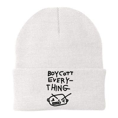 Funny Saying Boycott Everything Knit Cap Winter Beanie