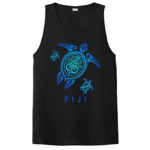 Fiji Sea Blue Tribal Turtle PosiCharge Competitor Tank