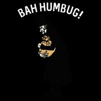 Fun Scrooge Bah Humbug Art Vintage Christmas Carol Tank Top