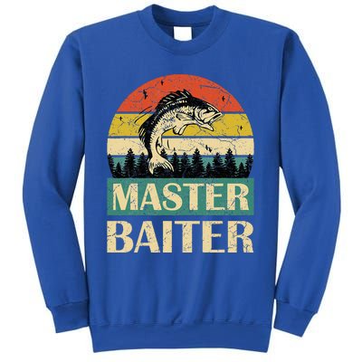 Funny Sayingmaster Baiter Fishing Fishermen Sweatshirt