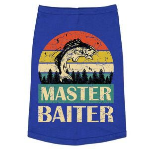 Funny Sayingmaster Baiter Fishing Fishermen Doggie Tank