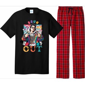 Funny Swaggy Bruh We Out For Last Day Of School Graduation Gift Pajama Set