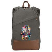 Funny Swaggy Bruh We Out For Last Day Of School Graduation Gift Cotton Canvas Backpack