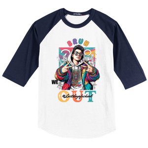 Funny Swaggy Bruh We Out For Last Day Of School Graduation Gift Baseball Sleeve Shirt