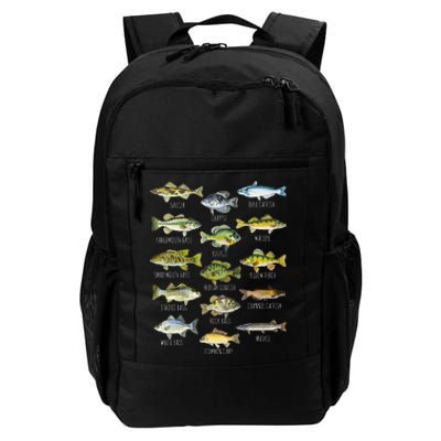 Fish Species Biology Types Of Freshwater Fish Fishing Daily Commute Backpack