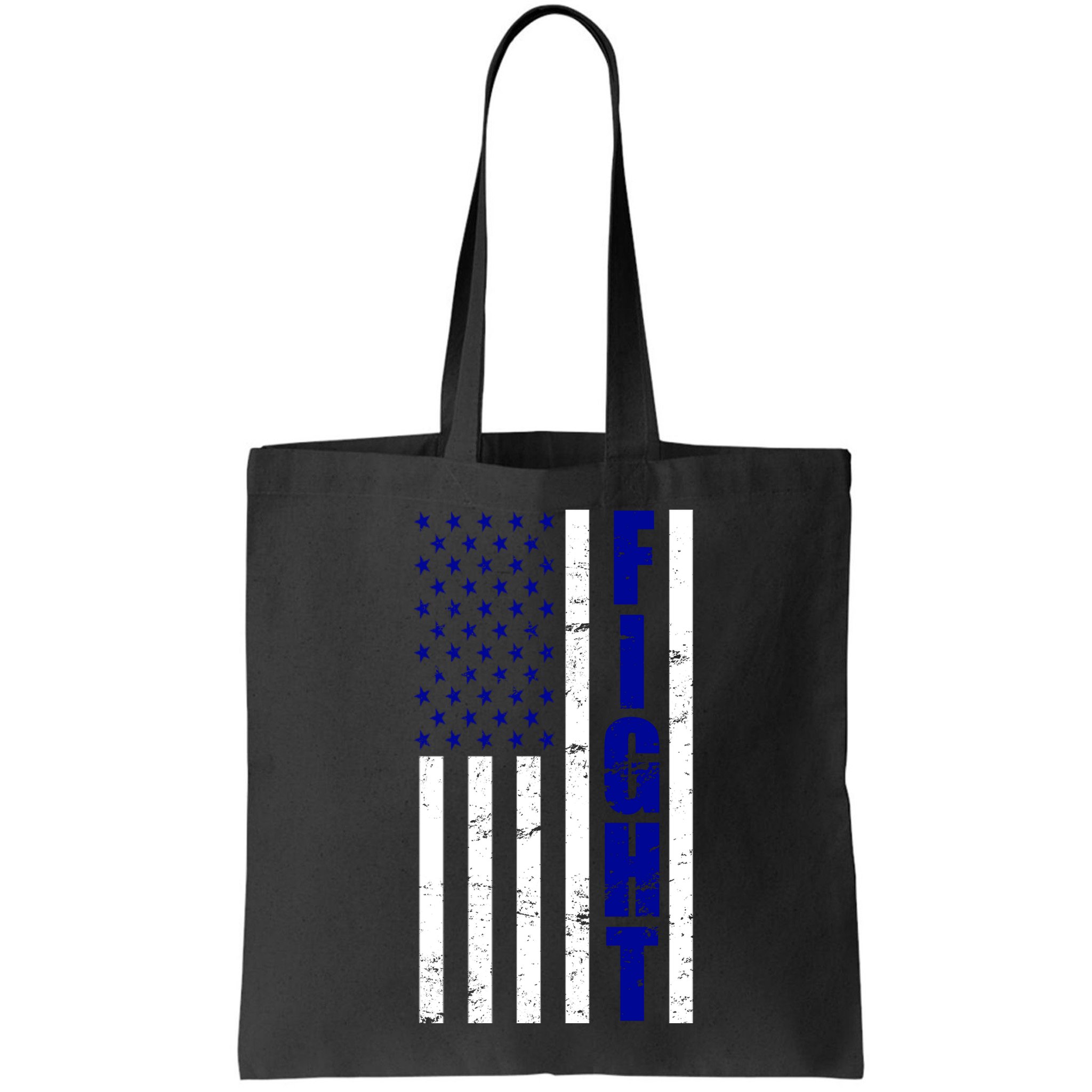 Fight Support Blue American Flag Bag