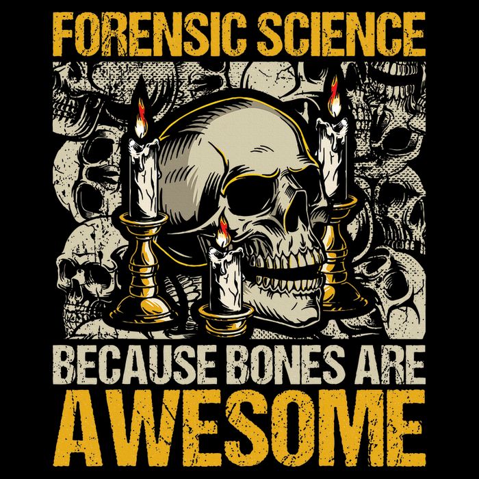 Forensic Science Bones Forensic Scientist Forensics Full-Length Apron With Pockets