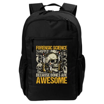 Forensic Science Bones Forensic Scientist Forensics Daily Commute Backpack