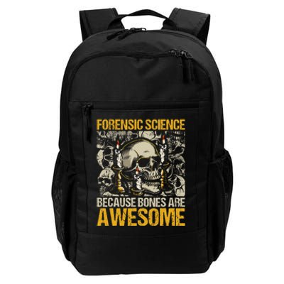 Forensic Science Bones Forensic Scientist Forensics Daily Commute Backpack