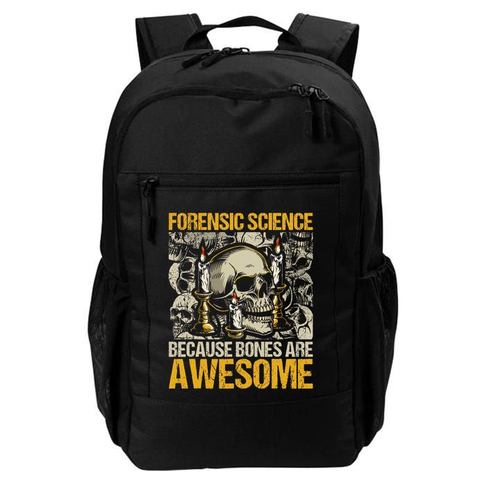 Forensic Science Bones Forensic Scientist Forensics Daily Commute Backpack