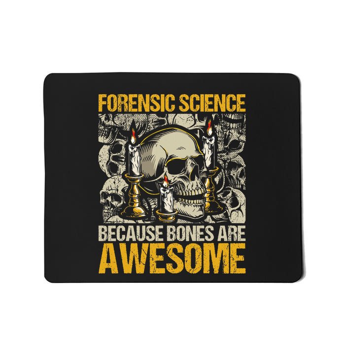 Forensic Science Bones Forensic Scientist Forensics Mousepad