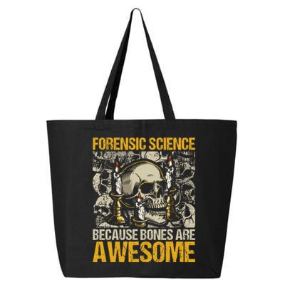 Forensic Science Bones Forensic Scientist Forensics 25L Jumbo Tote