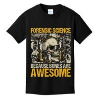 Forensic Science Bones Forensic Scientist Forensics Kids T-Shirt