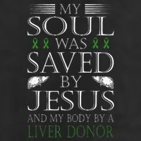 Funny Saved By Jesus And A Liver Donor Liver Transplant Adult Drive Performance Visor