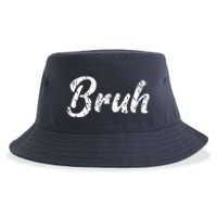 Fresh Seriously Bruh Brah Bro Dude Hip Hop Urban Slang Sustainable Bucket Hat