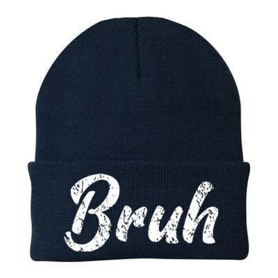 Fresh Seriously Bruh Brah Bro Dude Hip Hop Urban Slang Knit Cap Winter Beanie