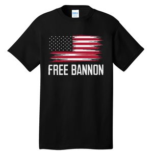 Free Steve Bannon Political Support Tall T-Shirt