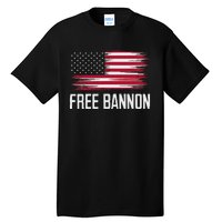 Free Steve Bannon Political Support Tall T-Shirt