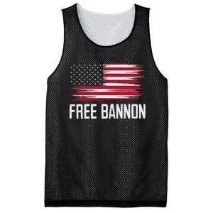 Free Steve Bannon Political Support Mesh Reversible Basketball Jersey Tank