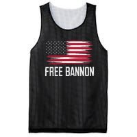 Free Steve Bannon Political Support Mesh Reversible Basketball Jersey Tank