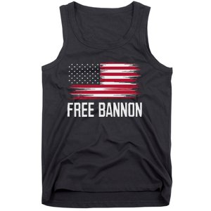 Free Steve Bannon Political Support Tank Top