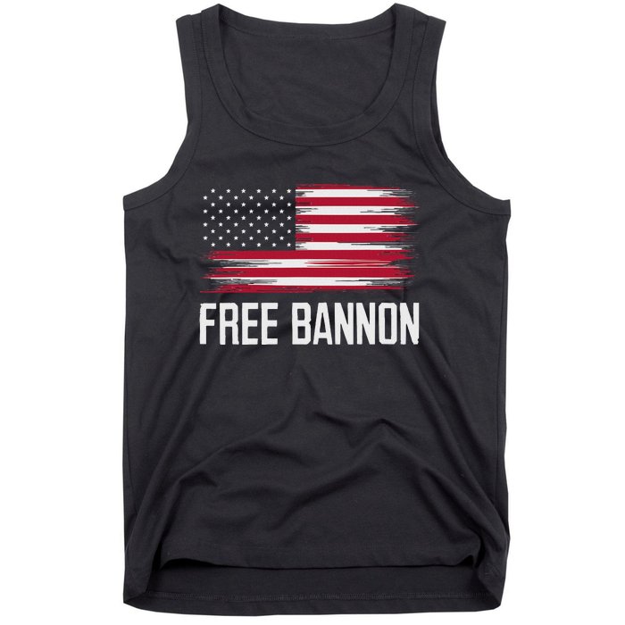 Free Steve Bannon Political Support Tank Top