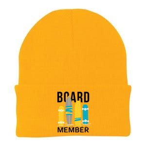 Funny Surfing Board Member Knit Cap Winter Beanie