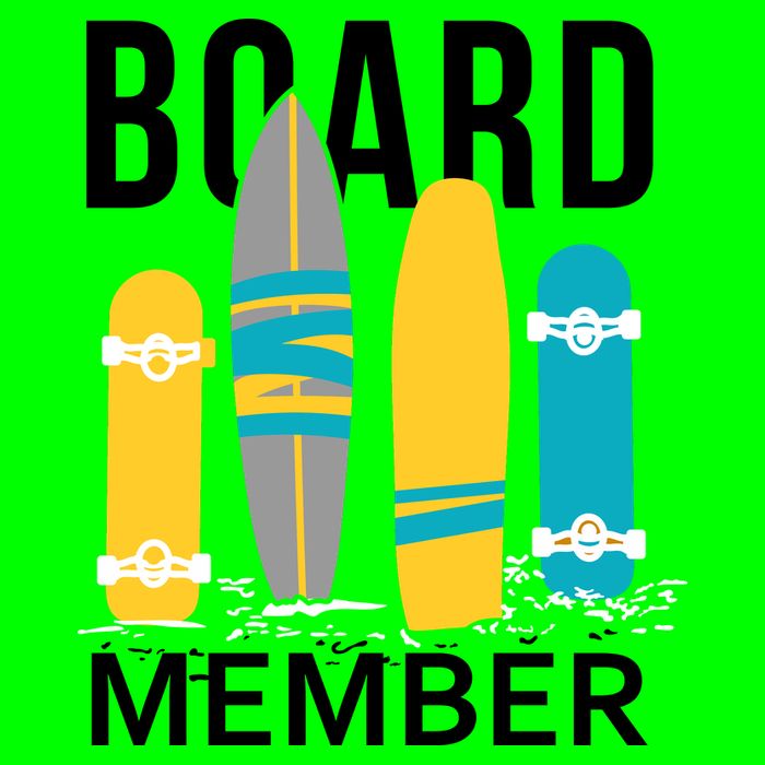 Funny Surfing Board Member T-Shirt